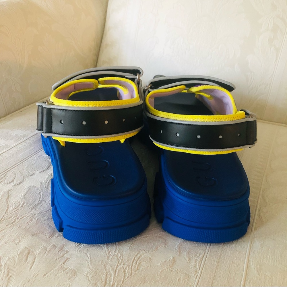 $980 Gucci Sega sandals men US size 12.5 - Picture 8 of 10